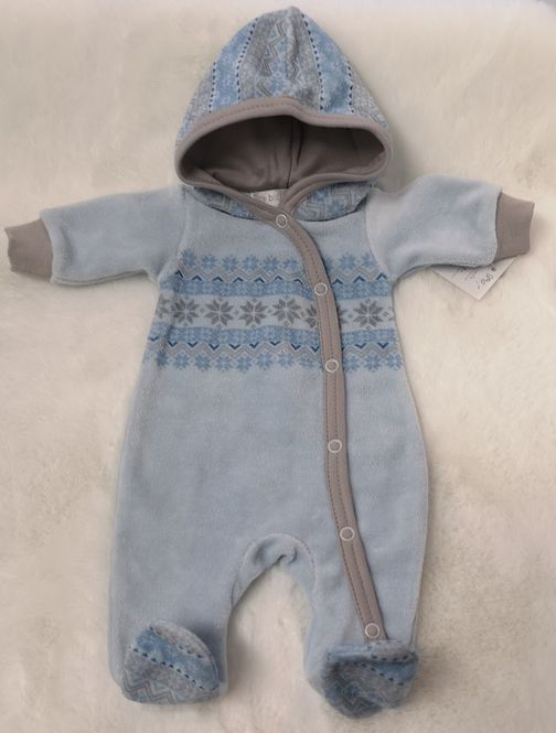 Hovedbilde Heldress med hette, Blå