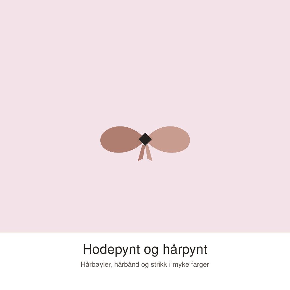 Hårpynt og hodepynt til baby og barn
